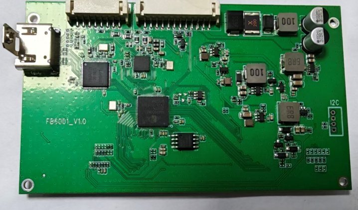 FB6001 HDMI 点屏板实拍