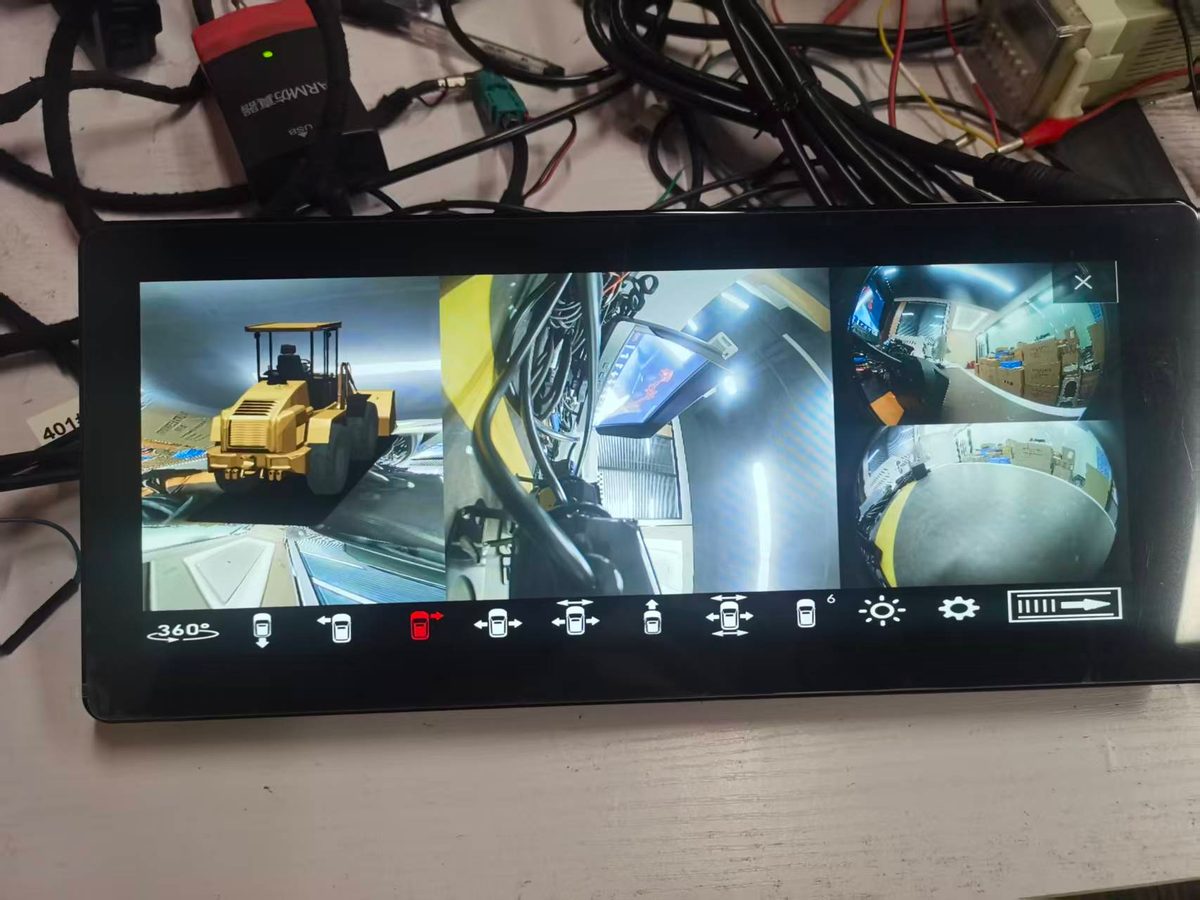 FB8005 全景环视带屏一体机实拍